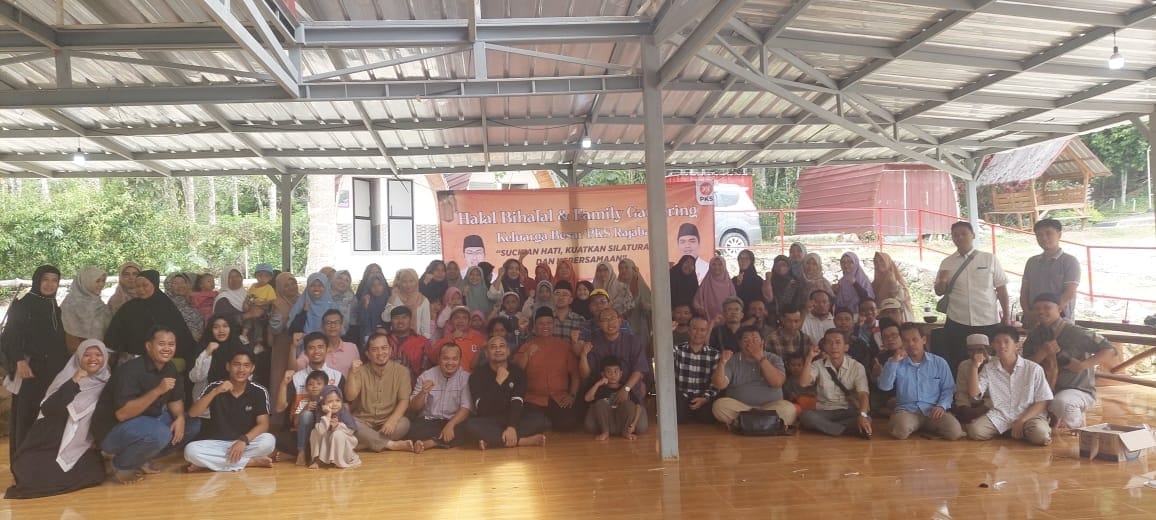 PKS Rajabasa Gelar Halal Bihalal, Agus Djumadi Soroti Pentingnya Markas Dakwah