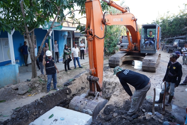 Pemkot Gercep Atasi Banjir Panjang Utara, Bangun Saluran Air Baru Sepanjang 300 Meter