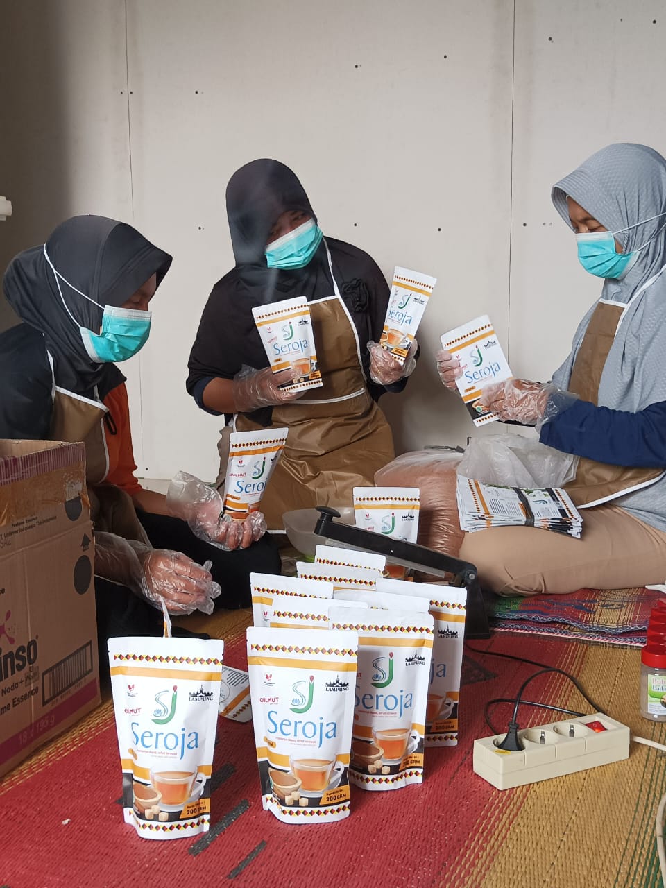 KUR dan QRIS BRI Dorong Pengembangan UMKM Gula Semut Aren Seroja SJ