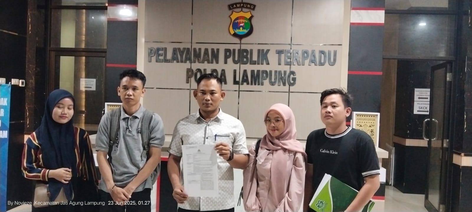 Diduga Ijazah Ditahan Perusahaan, Mantan Karyawan KIM Lapor Polda Lampung