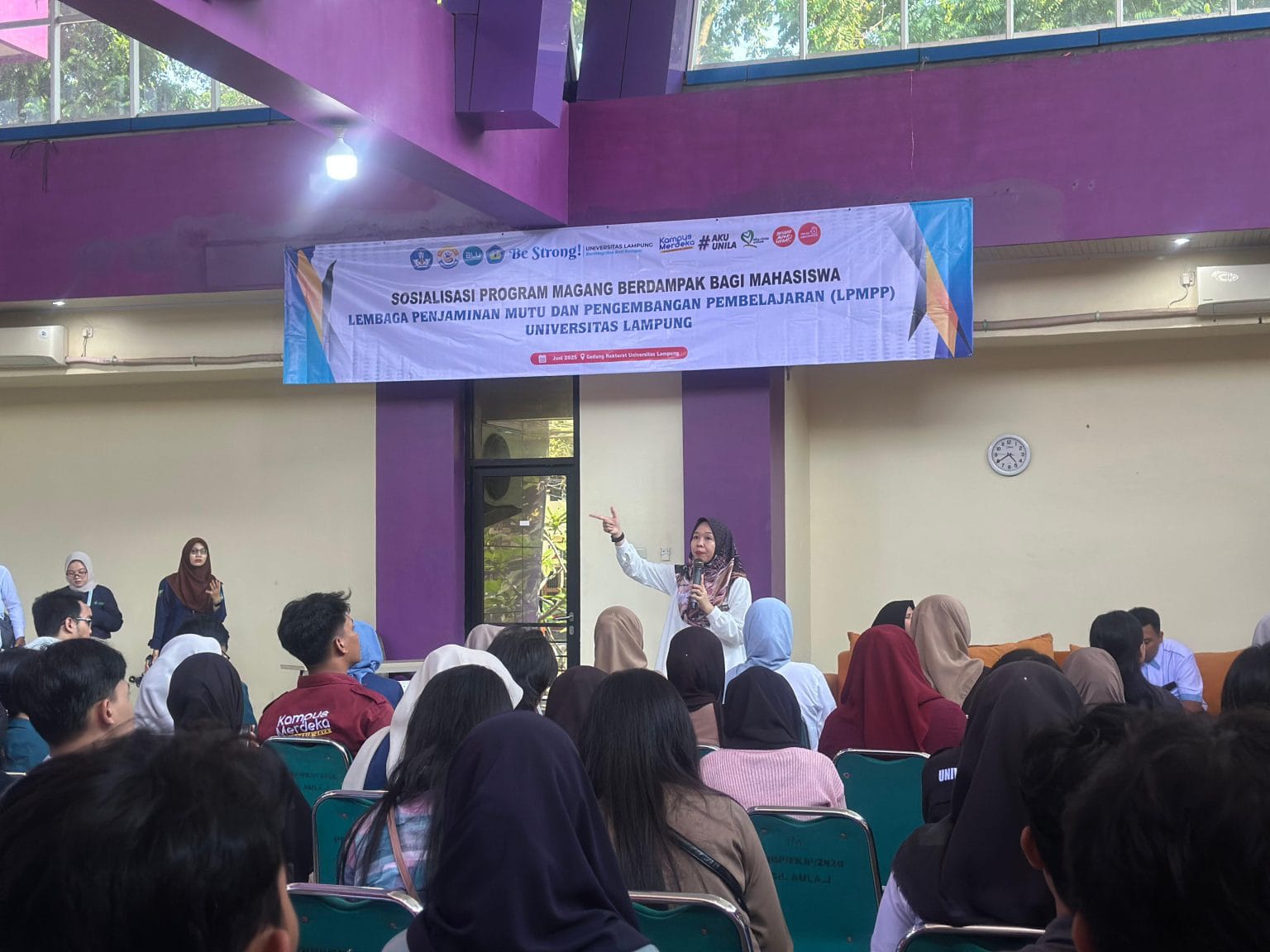 LPMPP Unila Gelar Sosialisasi Program Magang Berdampak bagi Mahasiswa