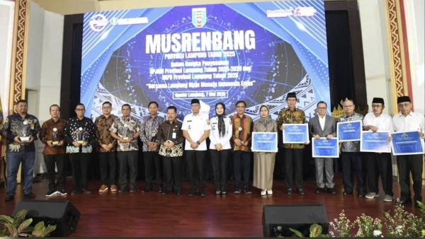 Ketua DPRD Lampung Hadiri Musrenbang RPJMD 2025–2029 dan RKPD 2026: Sinergi Pusat dan Daerah Menuju Indonesia Emas