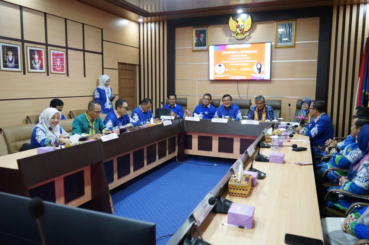 LAMDIK Asesmen Lapangan Prodi Pendidikan Fisika Unila