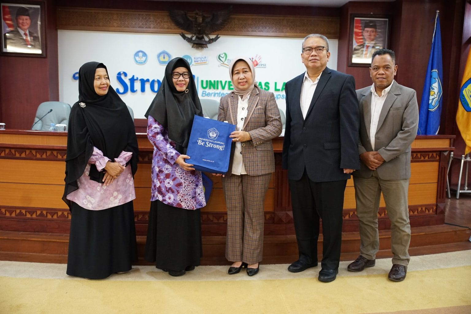 Unila Jadi Rujukan Unbara dalam Penjaminan Mutu Internal