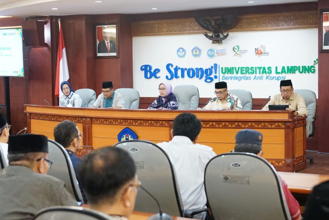 Dihadiri Puluhan Awak Media, Unila Gelar Ekspose Kegiatan Tridarma