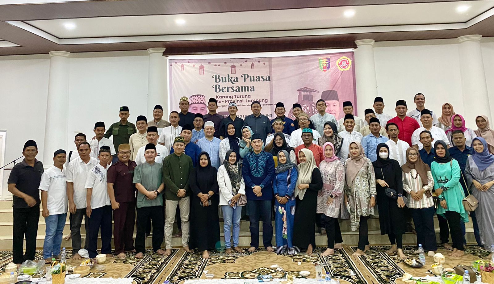 Karang Taruna Lampung Gelar Bakti Sosial dan Buka Puasa Bersama