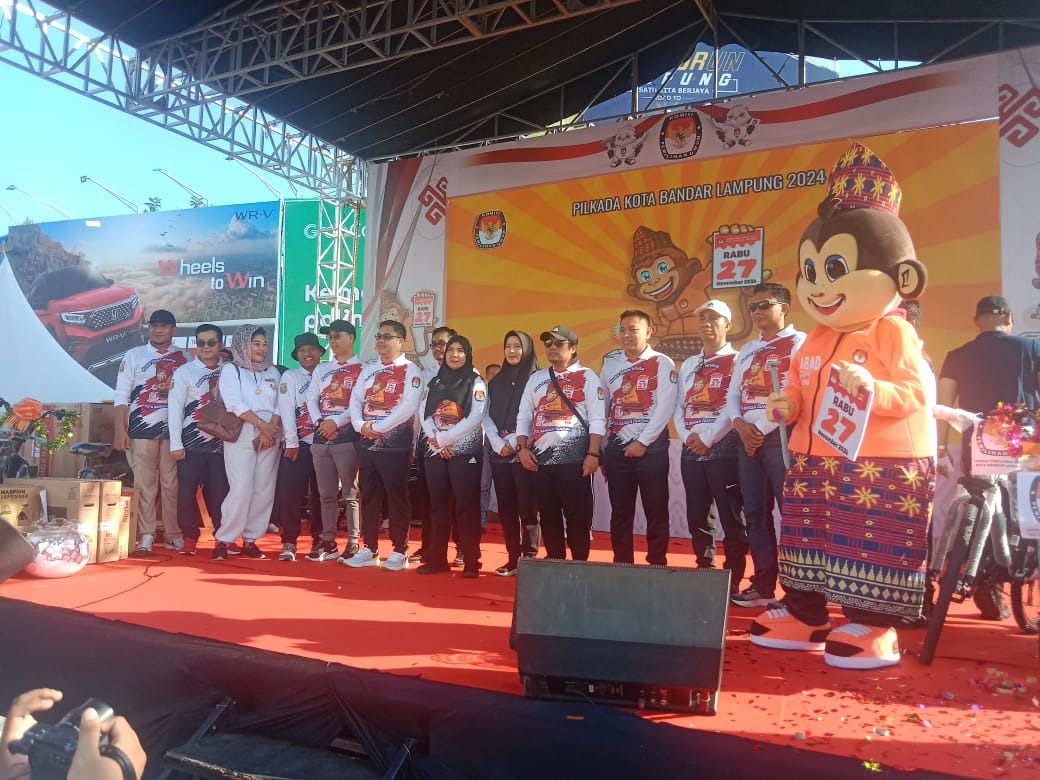 Walikota Bandarlampung Hadiri Peluncuran Jingle dan Maskot Pilkada 2024
