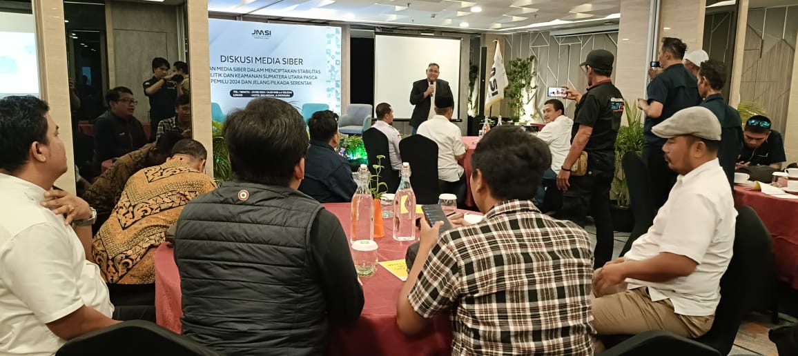 Diskusi JMSI Sumut: Stabilitas Politik Pasca Pemilu dan Pilkada