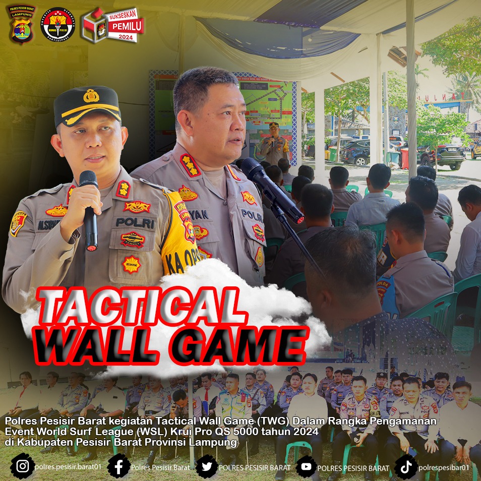 Pengamanan Ketat di WSL Krui Pro: TWG Jadi Andalan