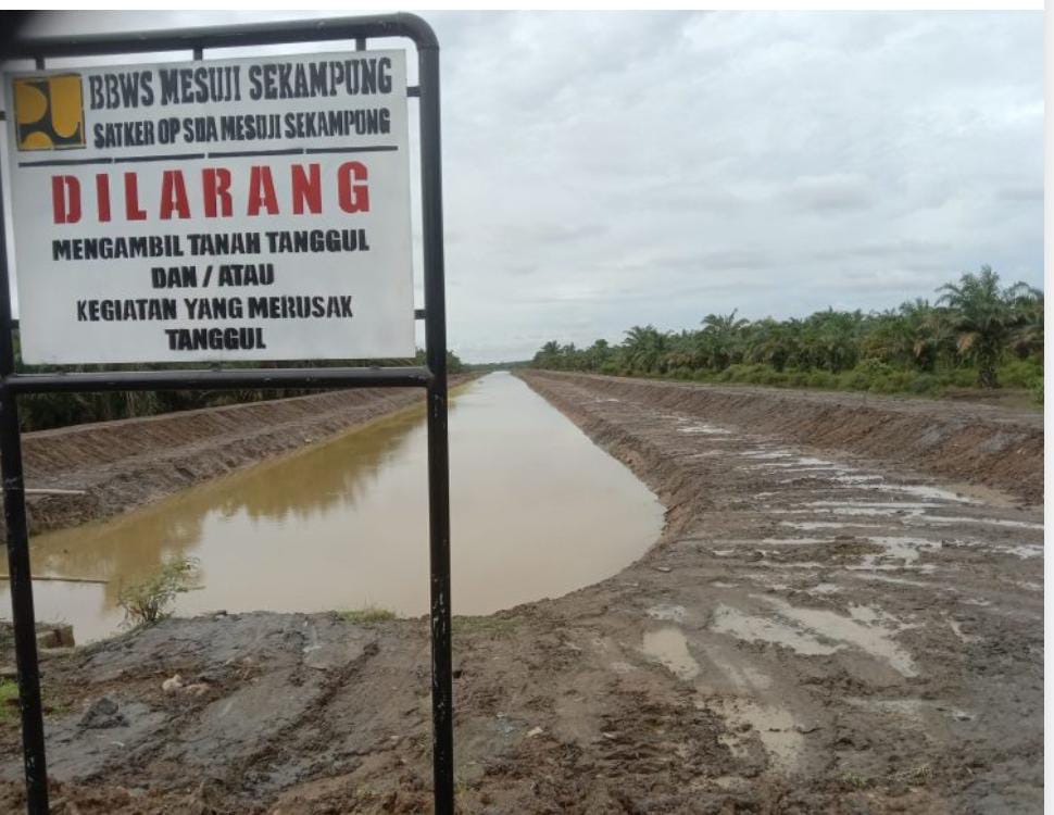 Balai Besar Sungai Mesuji Tepis Tuduhan Mark Up di Lampung Tengah
