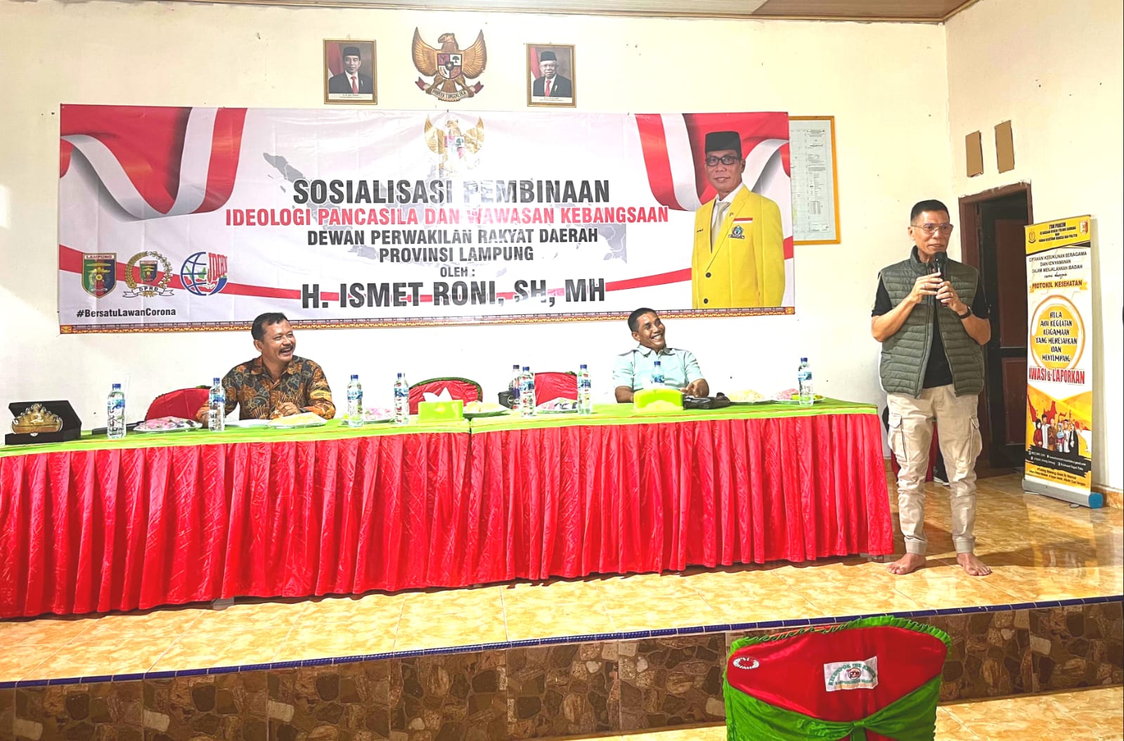 Ismet Roni Serap Aspirasi Warga Dente Teladas Dalam Kunjungan Kerja