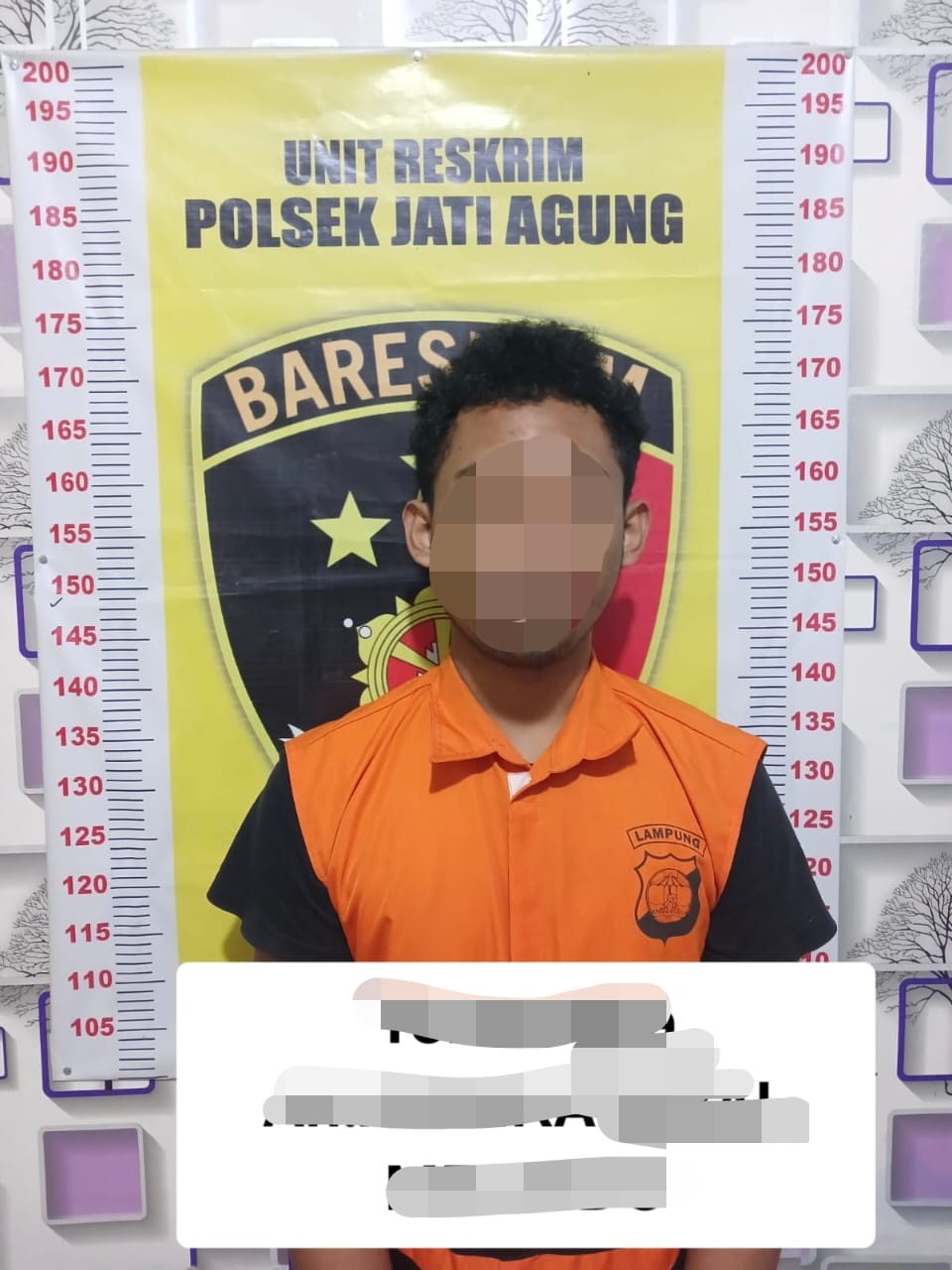 Pelaku Pembobolan Rumah di Jati Agung Dibekuk Polisi