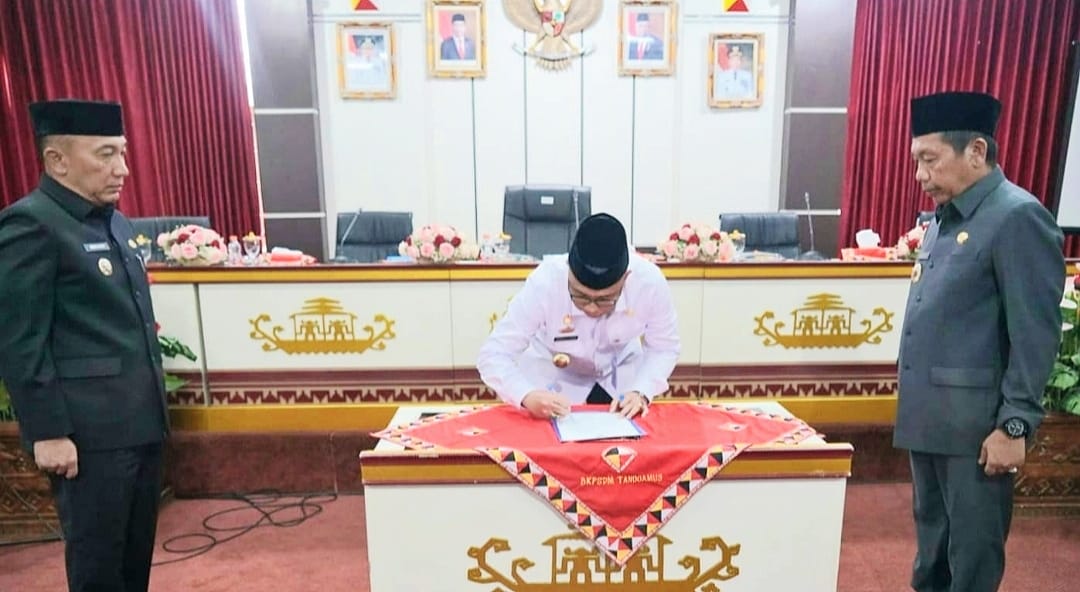 Suaidi Plh Sekda Tanggamus yang Baru Dilantik