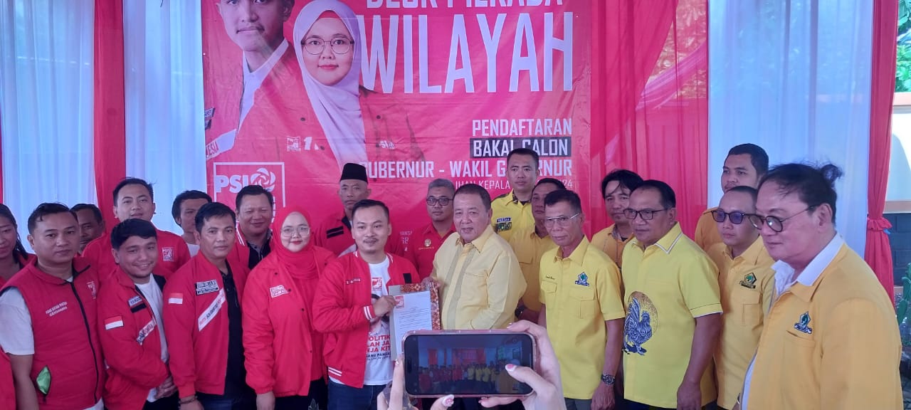 Arinal Djunaidi Daftar Cagub di PSI Lampung