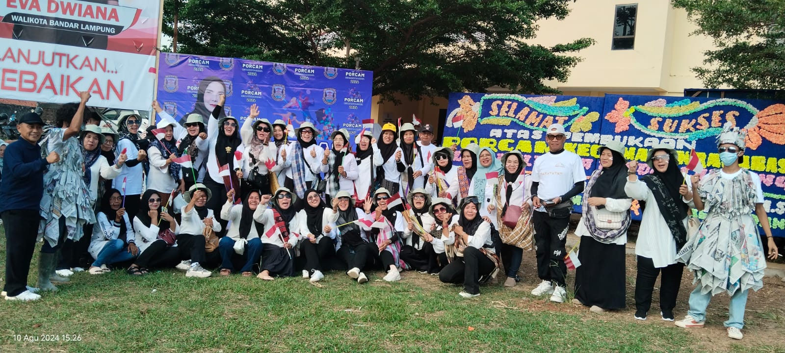 Porcam Rajabasa: Kolaborasi Membangun Atlet Muda Bandarlampung