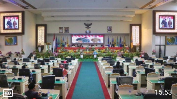 Paripurna Istimewa DPRD Provinsi Lampung, Mendengarkan Pidato Kenegaraan Presiden Republik Indonesia