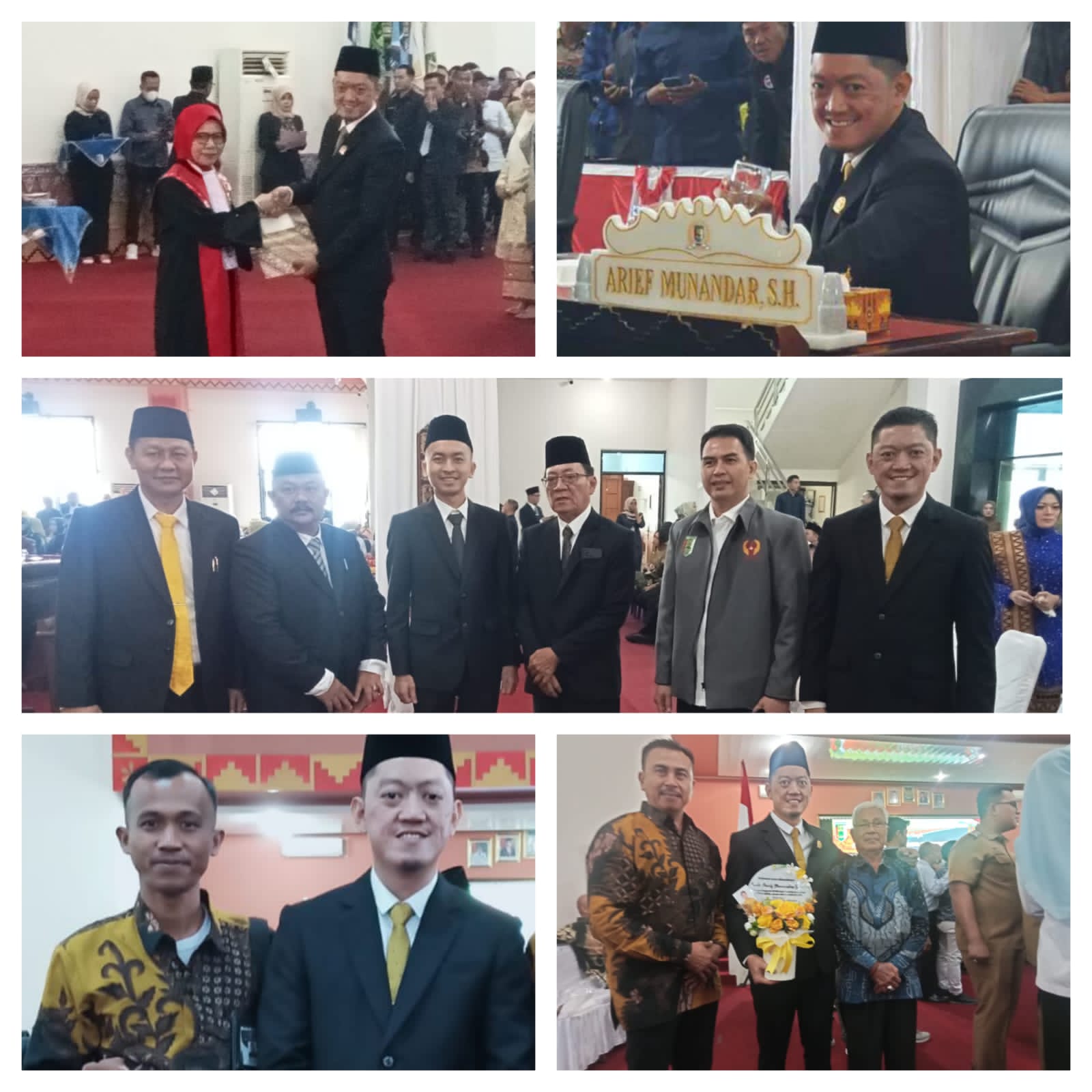 Arief Munandar Dilantik: Janji Kawal Aspirasi Masyarakat Pesawaran