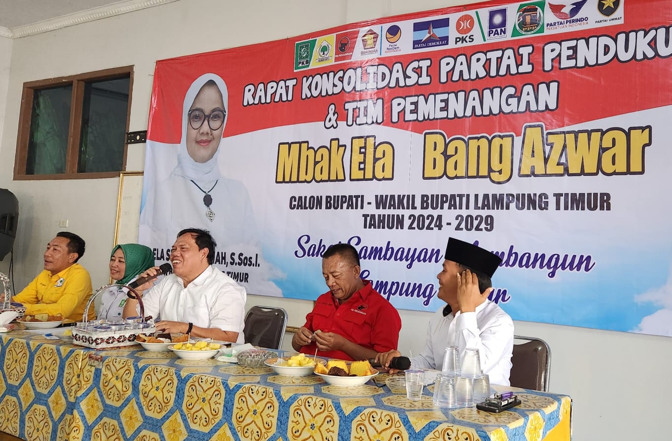 Ali Johan Arif Nahkodai Tim Pemenangan Ela-Azwar di Pilkada Lamtim