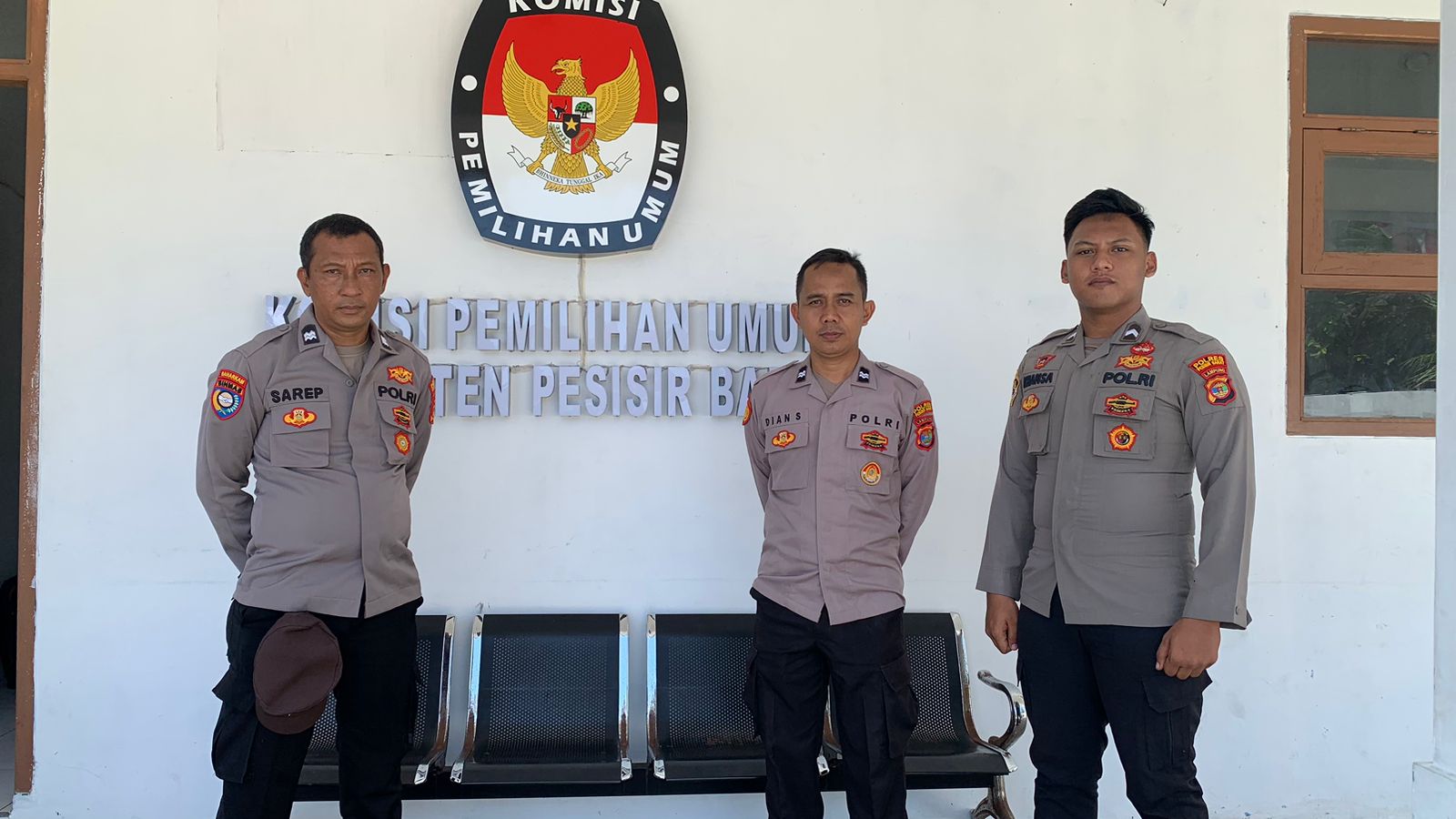 Polres Pesisir Barat Siaga, Amankan Kantor KPUD Jelang Pilkada 2024