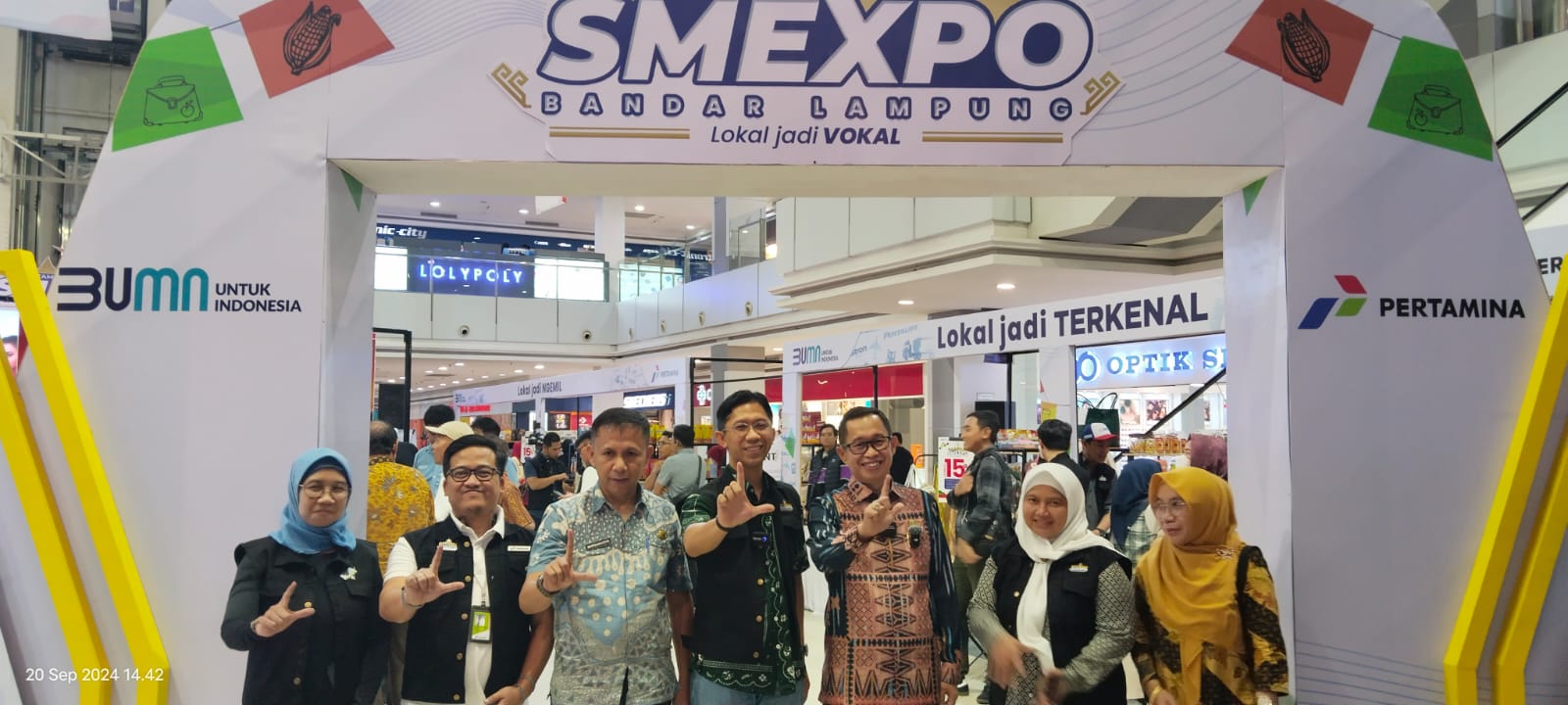 UMKM Bersinar di Pertamina SMEXPO, Dongkrak Ekonomi Lampung