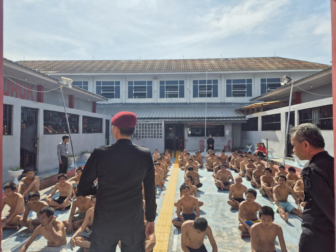 Kepala Rutan Krui Ajak Warga Binaan Jaga Keamanan dan Berikan Ruang untuk Masukan