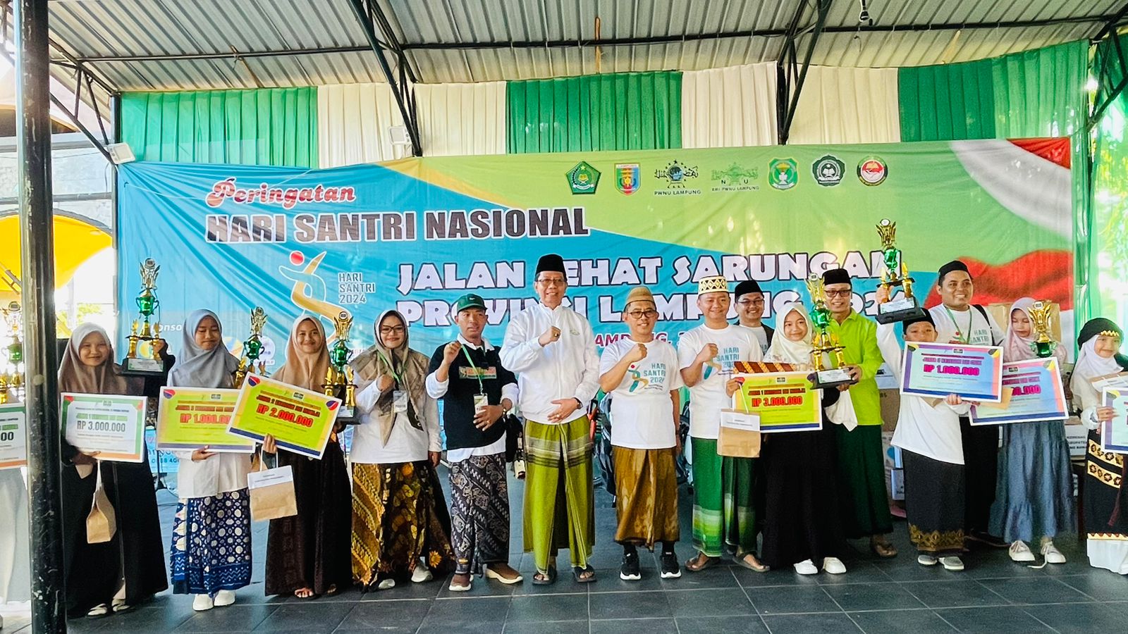 Wan Jamaludin Jadi Inspirasi, Santri Lampung Berprestasi di Tingkat Nasional