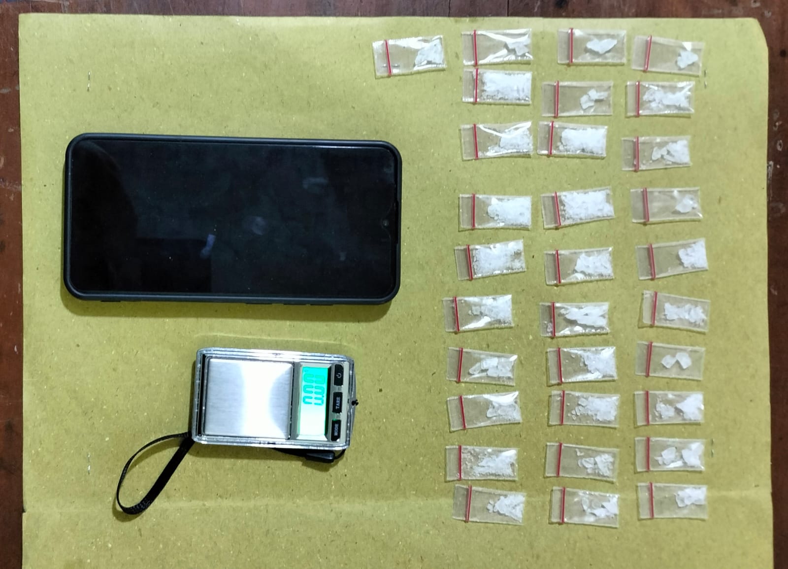 Polsek Tanjung Bintang Bekuk Bandar Sabu di Lampung Selatan, Amankan 31 Paket