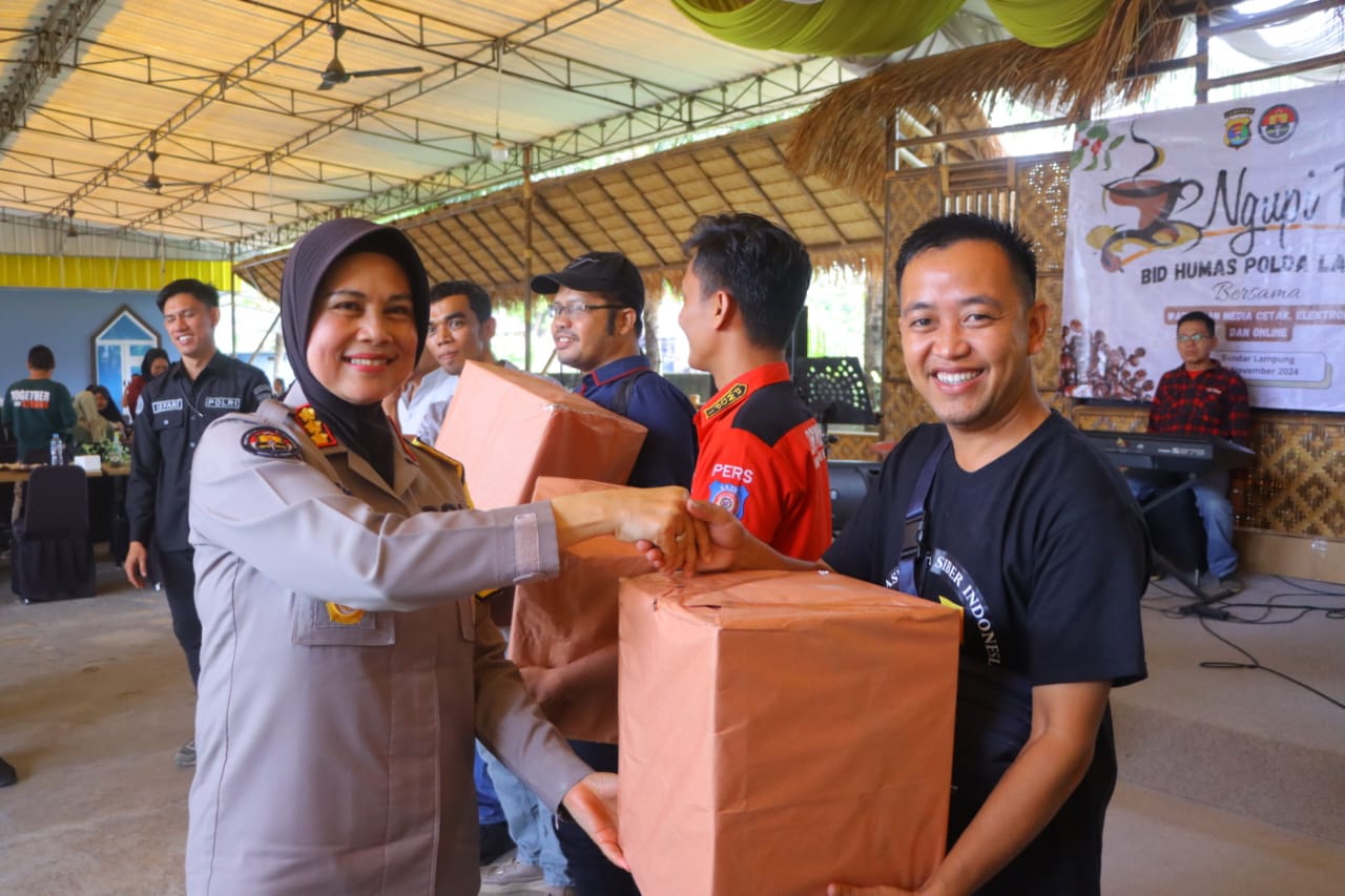 Polda Lampung Jalin Sinergi dengan Media, Jaga Pilkada Aman dan Damai