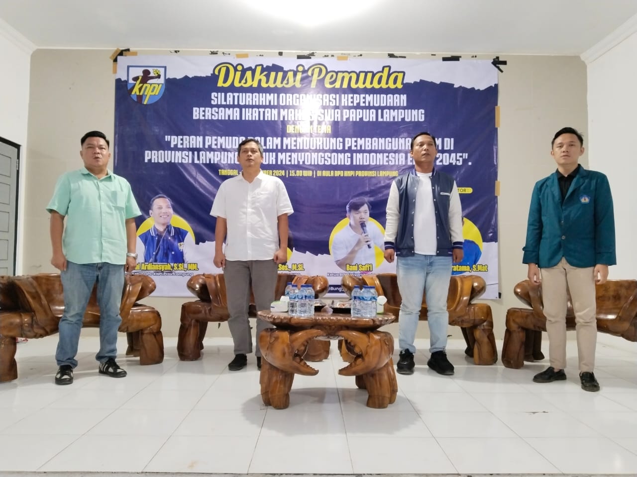 KNPI Lampung Ajak Pemuda Perkuat Sinergi untuk Indonesia Emas 2045