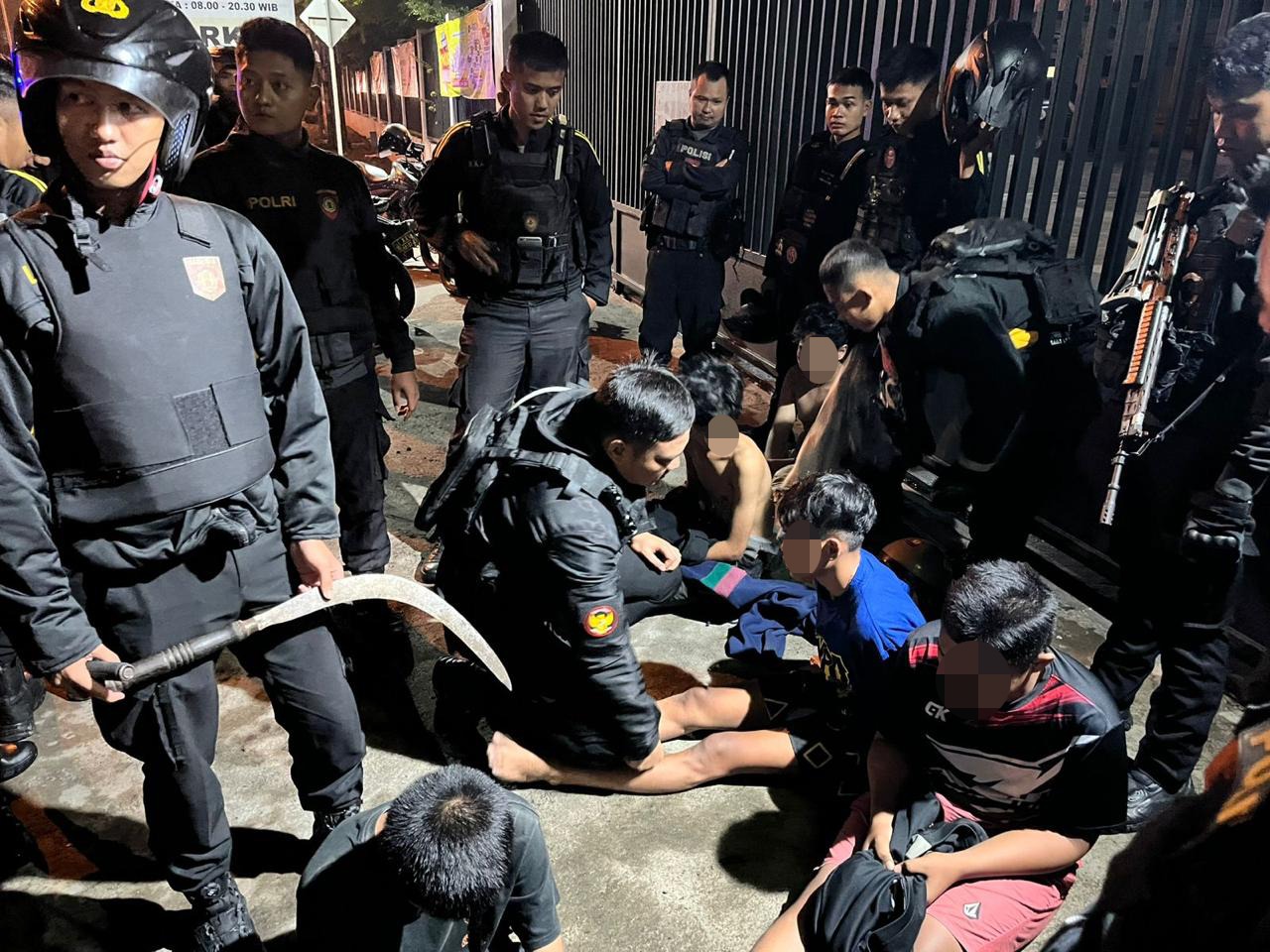 Polisi Gagalkan Aksi Tawuran di Bandar Lampung, 7 Remaja Diamankan
