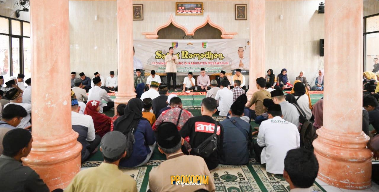 Dendi Ramadhona Terima Safari Ramadan Pemprov Lampung