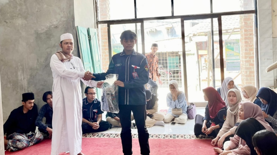 Himatika Universitas Lampung Berbagi Berkah di Masjid Nurul Huda Bandarlampung