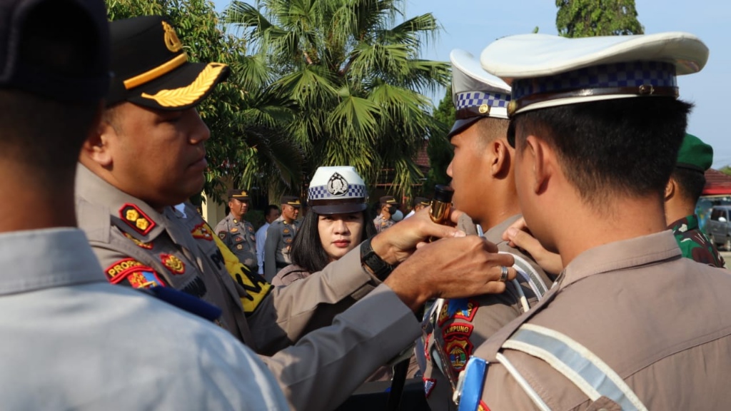 Polres Tanggamus Gelar Operasi Patuh Krakatau 2024