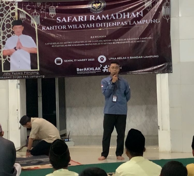 PKBI Lampung: Berbagi Kebahagiaan di Balik Jeruji