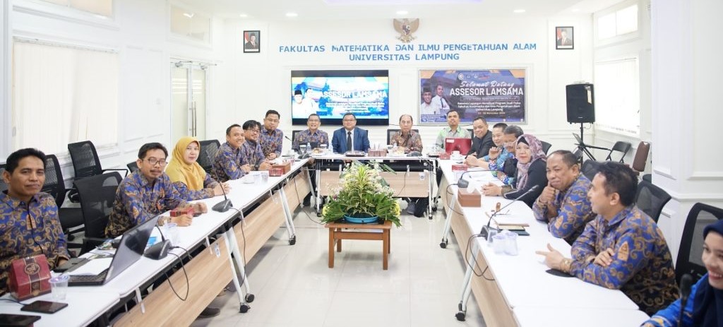 Unila Perkuat Mutu Pendidikan, Prodi Fisika Gelar Asesmen Lapangan