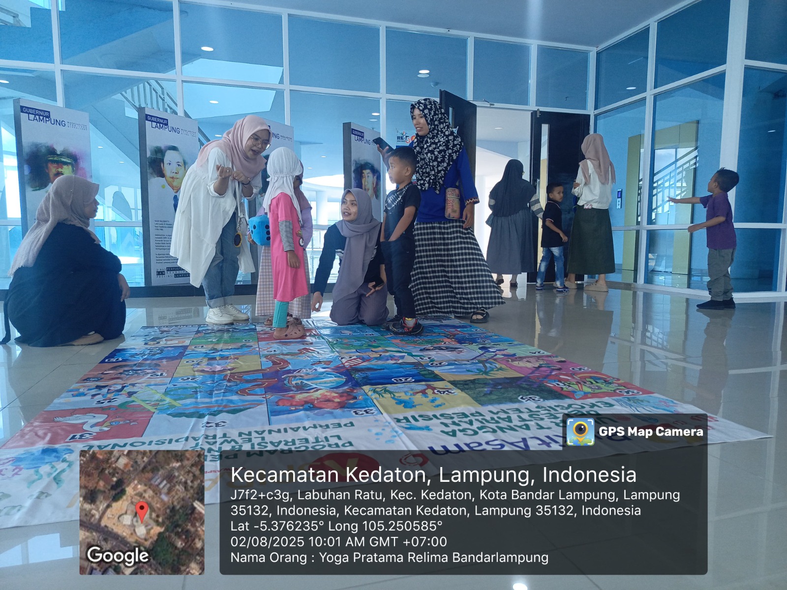 Inovasi Literasi, Permainan Ular Tangga Bangkitkan Minat Baca Anak Lampung