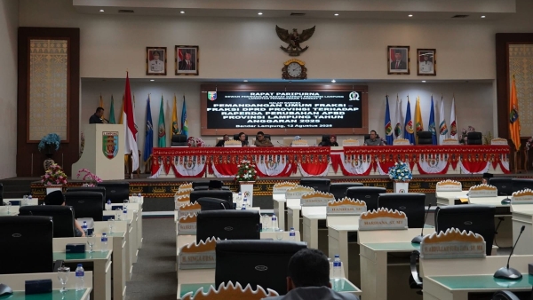 Soroti Belanja Modal dan PAD, DPRD Lampung Bahas Raperda Perubahan APBD 2025