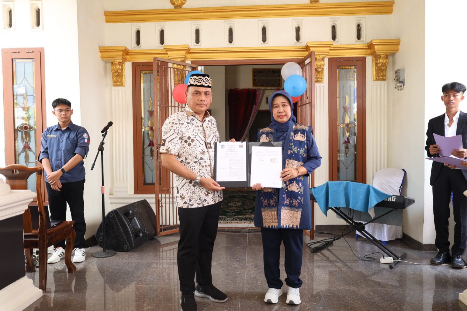 Unila dan Pemkot Metro Teken MoU, Resmikan Kampung Prancis “Village Français”