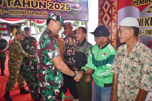 Rayakan HUT ke-80 TNI, Kodim Metro Gelar Bakti Sosial Besar-besaran
