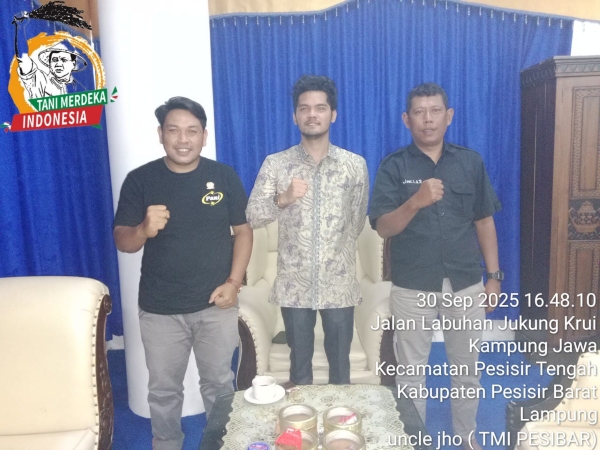 Tani Merdeka Pesisir Barat Audiensi ke DPRD, Bahas Pembentukan Koperasi Pertanian