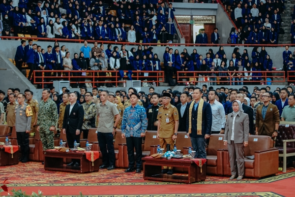 AHY dan Gubernur Lampung Ajak Mahasiswa Jadi Agen Perubahan