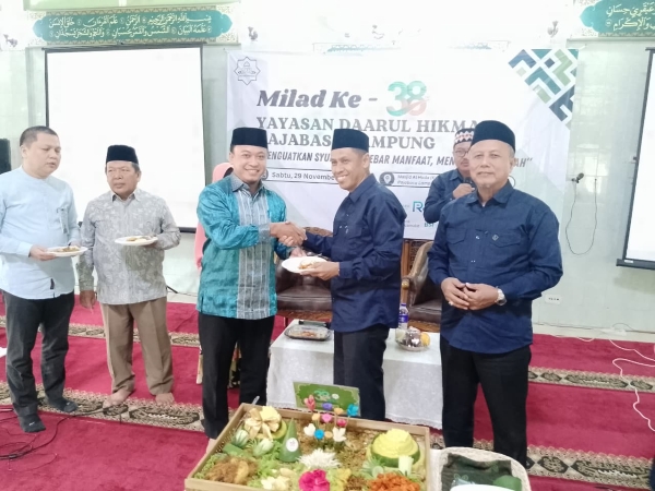 Genap 38 Tahun, Daarul Hikmah Lampung Teguhkan Peran dalam Pemberdayaan Umat