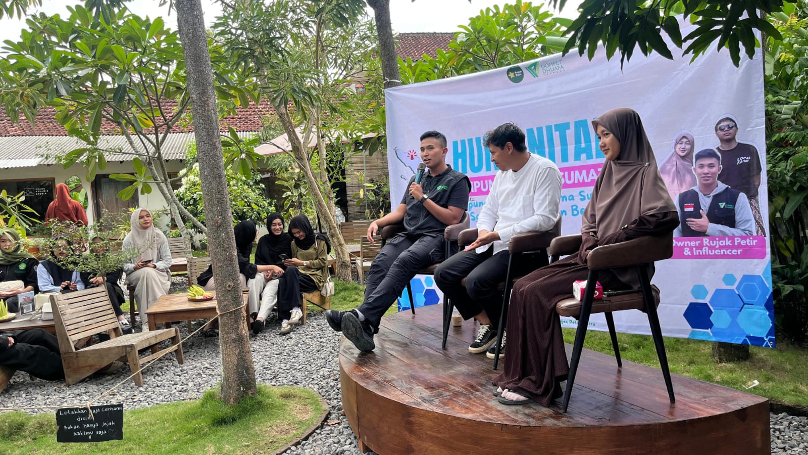 DD Lampung dan Rujak Petir Ajak Warga Metro Ubah Empati Jadi Aksi Nyata