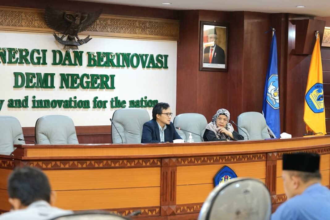 Rapat Pleno Pelatihan UKT Tahap 1 Mahasiswa Baru Jalur SNBP Tahun 2023 Universitas Lampung